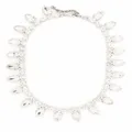 Philipp Plein crystal-embellished necklace - Silver