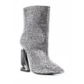 Philipp Plein crystal-embellished ankle boots - Silver