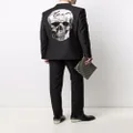 Philipp Plein Crystal Skull single-breasted blazer - Black