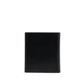 Paul Smith artist stripe-print leather cardholder - Black