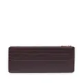 Dolce & Gabbana logo-tag zip-up card holder - Red