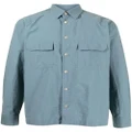 Paul Smith chest flap-pocket shirt - Blue
