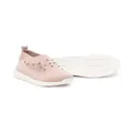 BabyWalker crystal-embellished slip-on sneakers - Pink