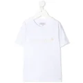 Woolrich Kids logo-print cotton T-shirt - White
