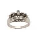 Dolce & Gabbana 18kt white gold crown ring