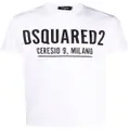 Dsquared2 logo-print short-sleeve T-shirt - White