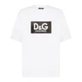 Dolce & Gabbana logo-print cotton T-shirt - White