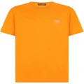 Dolce & Gabbana logo-appliqué cotton T-shirt - Orange