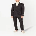 Dolce & Gabbana pinstriped tailored trousers - Black