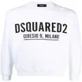 Dsquared2 logo-print sweatshirt - White