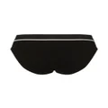 Dolce & Gabbana logo-waistband ribbed briefs - Black