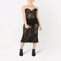 Dolce & Gabbana sleeveless tulle midi dress - Black