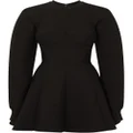 Dolce & Gabbana flared fitted-waistline dress - Black