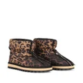 Dolce & Gabbana City leopard-print ankle boots - Brown