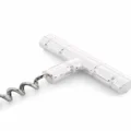 Christofle Graphik silver-plated corkscrew
