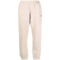 Philipp Plein high-waisted cotton track pants - Neutrals