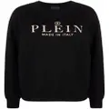 Philipp Plein Iconic Plein long-sleeve sweatshirt - Black