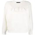 Philipp Plein Iconic Plein long-sleeve sweatshirt - Neutrals