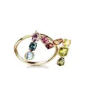 Dolce & Gabbana 18kt yellow gold Rainbow Alphabet M ring