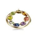 Dolce & Gabbana 18kt yellow gold Rainbow Alphabet O ring