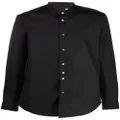 Paul Smith long-sleeved cotton shirt - Black