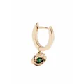 Delfina Delettrez 9kt yellow gold Micro-Eye Piercing emerald earring