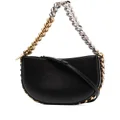 Stella McCartney Frayme faux-leather shoulder bag - Black