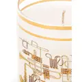 Seletti Trumpets porcelain candle - White