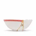 Seletti Kintsugi fruit bowl - White