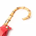 Mackintosh Heriot whangee-handle stick umbrella - Red