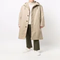 Mackintosh WOLFSON hooded raincoat - Neutrals