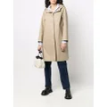 Mackintosh Watten hooded trench coat - Neutrals