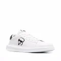 Karl Lagerfeld Karl patch low-top sneakers - White