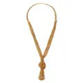 Aurelie Bidermann Miki Dora knot statement necklace - Gold