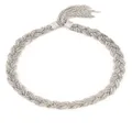 Aurelie Bidermann Miki braided necklace - Silver
