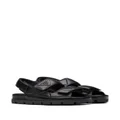 Prada logo-strap chunky sandals - Black