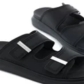 Alexander McQueen oversized Hybrid sandals - Black