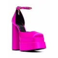 Versace Medusa Head charm platform sandals - Pink
