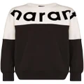MARANT Howley two-tone sweatshirt - Black