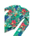 Amir Slama printed long sleeves swimsuit - Green