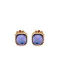 Roberto Coin 18kt rose gold Roman Barocco blue sapphire, amethyst and lapis lazuli stud earrings - Pink