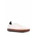 Officine Creative combined leather sneakers - Neutrals