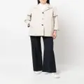 Thom Browne single-breasted short coat - Neutrals