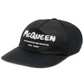 Alexander McQueen logo-print cap - Black