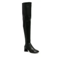 Proenza Schouler block-heel thigh boots - Black