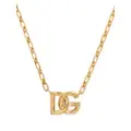 Dolce & Gabbana DG-logo chain-link necklace - Gold