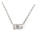 Dolce & Gabbana DG-logo chain-link choker - Silver