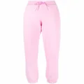 MSGM logo-print track pants - Pink