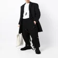 Yohji Yamamoto suspender-strap trousers - Black