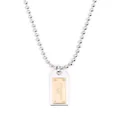 Dolce & Gabbana two-tone military dog tag necklace - Silver